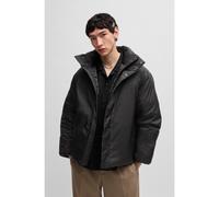 HUGO Giubbotto imbottito idrorepellente con chiusura nascosta - Style Brando2511, 50530790 Nero XL