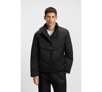 HUGO Giubbotto imbottito idrorepellente con logo stampato - Style Bero2531, 50541590 Nero L