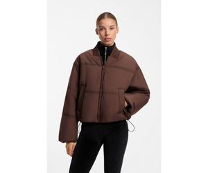 HUGO Giubbotto imbottito oversize con dettagli di cucitura - Style Flume-1_B, 50567756 Marrone XL