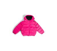 HUGO Giubbotto imbottito per bambini con cappuccio e logo stampato lucido - Style G00238/48304A, G00238 Rosa 162