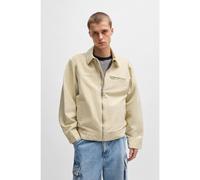 HUGO Giubbotto imbottito regular fit in tela di cotone - Style Blake2511D1, 50530589 Beige chiaro S