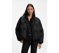 HUGO Giubbotto imbottito relaxed fit in tessuto idrorepellente - Style Falbala-1, 50577851 Nero XL