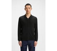 HUGO Giubbotto in maglia regular fit con zip sulla parte anteriore - Style San Jean-CV, 50543769 Nero M