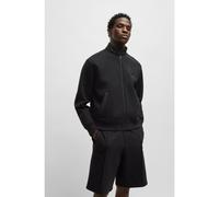 HUGO Giubbotto in misto cotone con dettagli a contrasto - Style Diwano, 50536336 Nero L