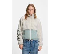 HUGO Giubbotto in peluche a blocchi di colore con logo ricamato - Style Fulver-1_B, 50546382 Colore neutro S