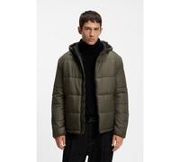 HUGO Giubbotto regular fit imbottito con cappuccio - Style Beazly2641, 50571247 Oliva XL