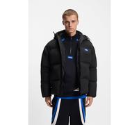 HUGO Giubbotto relaxed fit idrorepellente con targhetta con logo - Style Bodo2541, 50546652 Nero XL