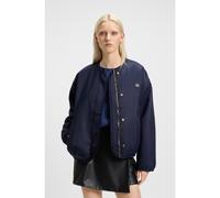 HUGO Giubbotto reversibile in peluche e tessuti idrorepellenti - Style Falorana-1, 50540277 Blu scuro XS