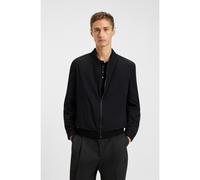 HUGO Giubbotto slim fit ripiegabile con fodera interna rossa - Style Ukashi232X, 50490128 Nero 56