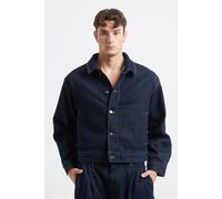 HUGO Giubbotto Uomo in Denim Blu Regular Fit con Dettagli Elastici MODELLO 7402 - jeans / L