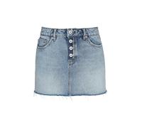 HUGO Gonna in denim blu con chiusura a bottoni visibile - Style Galanie_1_B, 50561137 Celeste XL