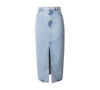 HUGO Gonna regular fit in denim rigido a righe - Style Gatje_4, 50568239 Celeste M