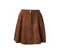 HUGO Gonna in pelle scamosciata dalla linea svasata - Style Laketta, 50563078 Marrone XL