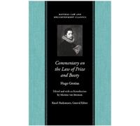 Hugo Grotius Commentary on the Law of Prize & Booty, with Ass (Copertina rigida)