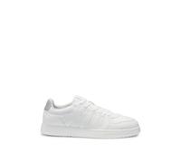 HUGO Sneakers in similpelle con tomaia brandizzata - Style Hadrian_Tenn_lgpu, 50541711 Bianco 43