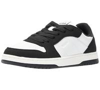 HUGO Sneakers in materiali misti con logo - Style Hadrian_Tenn_pusd, 50536319 Bianco / Nero 40
