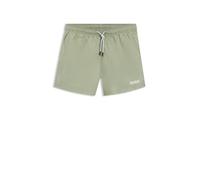 HUGO Boxer da mare con stampa del logo a contrasto - Style HAITI, 50469312 Verde S