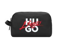 Hugo Handwritten Borsa da toilette 24 cm black (TAS032168)