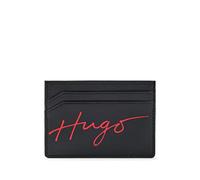 HUGO Handwritten_S card uomo Card Holder, Black1