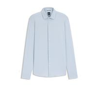 BOSS Camicia slim fit in jersey lavorato elasticizzato ad alte prestazioni - Style P-HANK-K-261, 50555767 Celeste 38