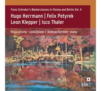 Hugo Herrmann Franz Schreker's Masterclasses in Vienna and Berlin - Volume (CD)