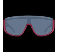 HUGO HG 1283/S C9A/IR Men's Sunglasses - 99mm Red Shield Frame, Grey Lenses, 100% UV Protection