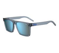 HUGO HG1069/S PJP/3J, Blu, Plastic, Uomini occhiali da sole 57