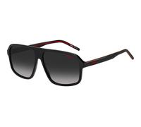 HUGO HG1195/S 807/9O, Nero, Acetate, Uomini occhiali da sole 60