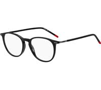 HUGO HG1233 807, Nero, Acetate, Uomini occhiali 51