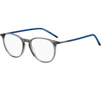 Hugo Occhiali da vista Uomo HG 1233 HWJ Acetato Grigio scuro Rotonda 51