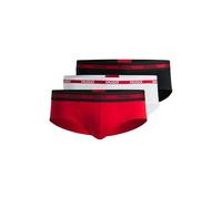 HUGO Slip rosso fuoco / nero / bianco, Taglia L