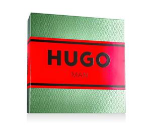 Hugo Hugo Man EDT 75 ml + DEO spray 150 ml variante Green Cover with Red Stripe