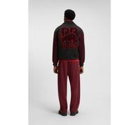HUGO HUGO x RB Giacca regular fit stile varsity con grafica toro - Style Blaine_RB, 50549448 Grigio scuro S