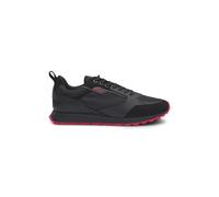 HUGO Sneaker bassa 'Icelin' rosso / nero, Taglia 45