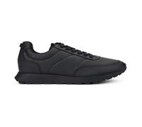 HUGO Sneakers low-top in pelle scamosciata con tomaia con monogrammi - Style Icelin_runn_cdcvlg, 50557854 Nero 40