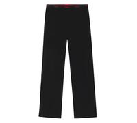 HUGO Pantaloni del pigiama in cotone elasticizzato con elastico in vita con logo - Style HUGO ID PANTS, 50555624 Nero S