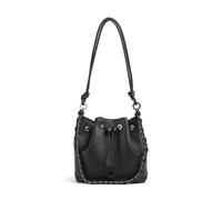 Hugo Ilary Borsa a secchiello nero, pelle sintetica, donna