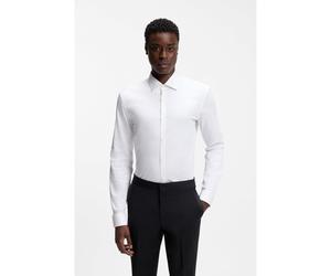 HUGO In cotone elasticizzato con vestibilità slim fit - Style King, 50554731 Bianco 44