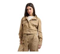 Hugo, ,Jackets ,Donna ,Beige ,L Stretch Cotton Twill Jacket