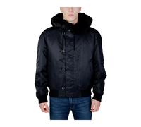 Hugo, ,Jackets ,Uomo ,Nero ,L Giubbotto Bomber Nero con Cappuccio