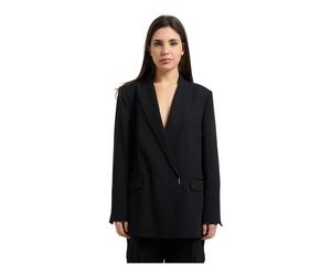 Hugo - Janka Double-Breasted Jacket - - Jackets - Donna - Nero - XS