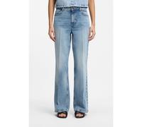 HUGO Jeans a gamba larga in denim elasticizzato blu - Style 937_14, 50560035 Celeste 28/32