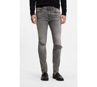 HUGO Jeans extra slim fit in denim strappato grigio - Style HUGO 734, 50561245 Grigio 31/34
