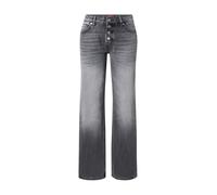 HUGO Jeans straight fit in denim grigio con chiusura a bottoni - Style Gilissi_5, 50559124 Grigio chiaro 31/34