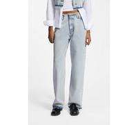HUGO Jeans loose fit in denim rigido blu chiaro - Style Leni_7_B, 50557022 Celeste 27/32