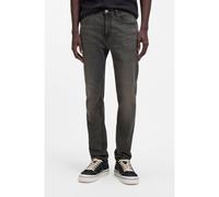 HUGO Jeans slim fit in denim elasticizzato nero effetto lavato - Style Ash, 50547119 Grigio scuro 34/34