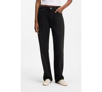 HUGO Jeans straight fit in denim elasticizzato nero - Style Elyah_B, 50520606 Nero 27/30