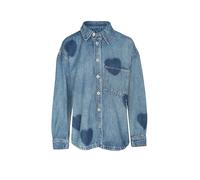 HUGO Jeansbluse GARESA blu | XS