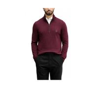 Hugo - Kanobix Half Zip Sweater - -Knitwear -Uomo -Rosso -M