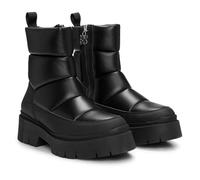 HUGO Kris_Bootie_Napu, Stivaletto Donna, Nero, 41 EU